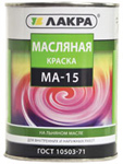 Лакра МА-15 краска салатовая (0,9 кг) 14 банок/упак