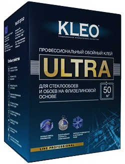 KLEO Ultra 50 клей для стеклообоев и флизелина (500 г)