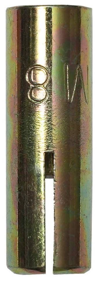 Анкер Зубр с внутренним конусом, желтопассивированный, 8,0х30мм, ТФ6, 2шт