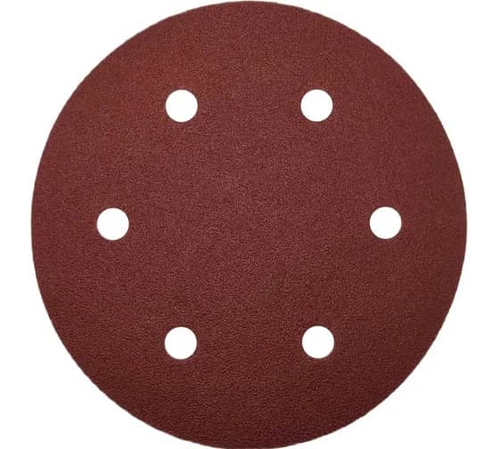 Шлифовальные круги 6 отверстий Д225 Р180