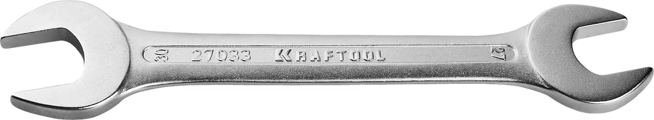 KRAFTOOL 27 х 30 мм, рожковый гаечный ключ (27033-27-30)