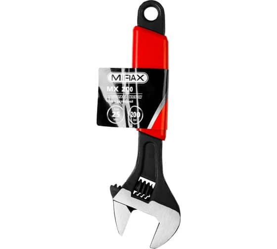 MIRAX MX, 200/25 мм, разводной ключ (27249-20)