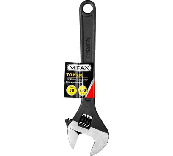 MIRAX TOP, 250/30 мм, разводной ключ (27250-25)