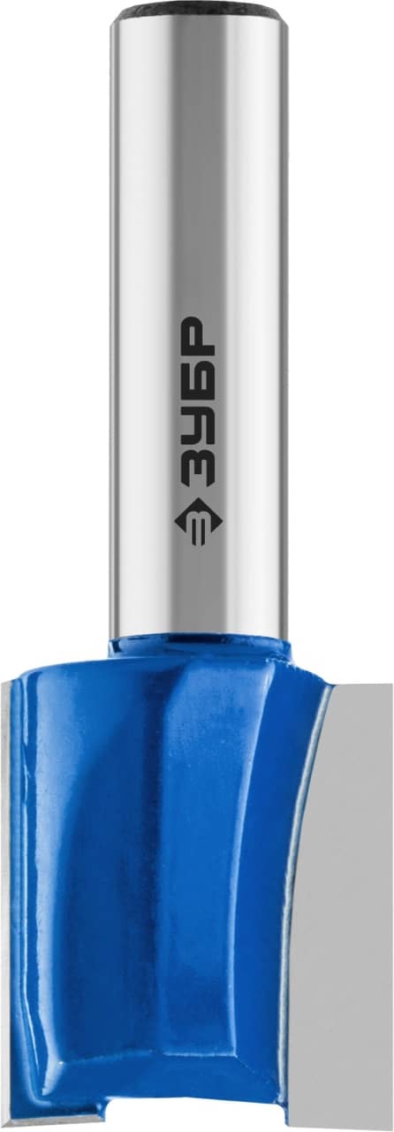 ЗУБР 8 x 19 мм, хвостовик 8 мм, фреза пазовая прямая, Профессионал (28753-8-19)