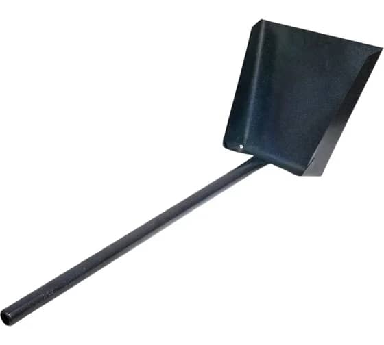 Совок д/мусора метал. длинная ручка