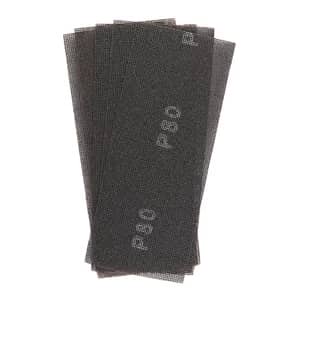 Сетка шлифовальная 115х280мм (зерно 80) 20шт.  "PQT"