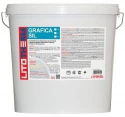 Литокол LITOTHERM Grafica Sil (2,0 мм) штукатурка силиконовая акриловая "короед", пастельный, 25кг