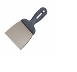 Шпатель - лопатка Bohrer  40 мм (нержавеющая сталь 0,5 мм, пластмассовая ручка) (ШП-040351)