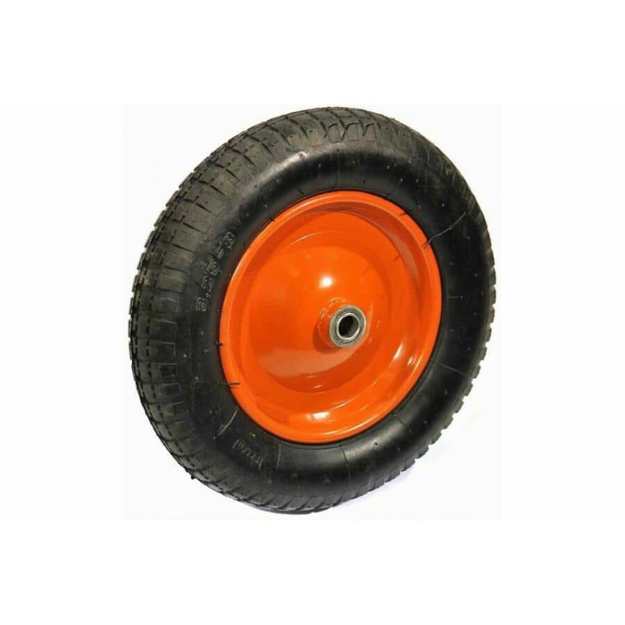 Колесо пневмо 3.25/3.00*80 с подш. D20, для двухколесной тачки