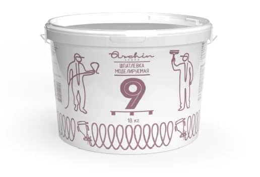 Архин Шпатлевка моделируемая ARCHin №9 (RAL 7038), 18кг
