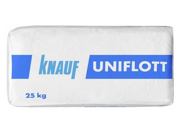 Knauf «Uniflott» Шпаклевка гипсовая высокопрочная (25 кг)