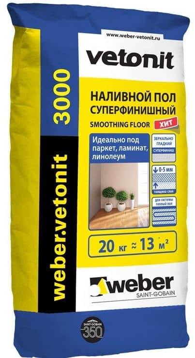 Для финишной отделки (самовыравнивающиеся)