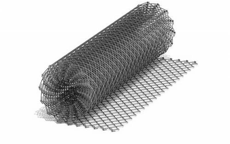 Сетка плетёная неоцинкованная "рабица"