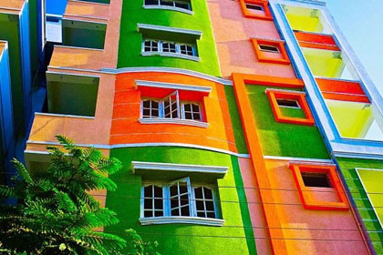 Фасадные водоэмульсионные краски