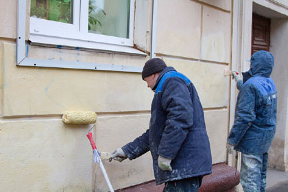 Секреты покраски зимой