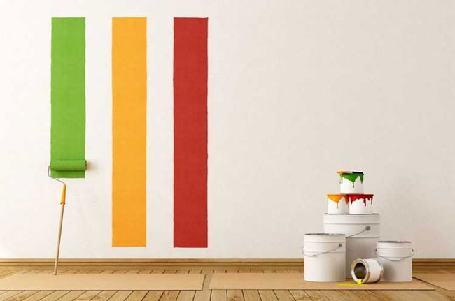 Как выбрать цвет краски для стен